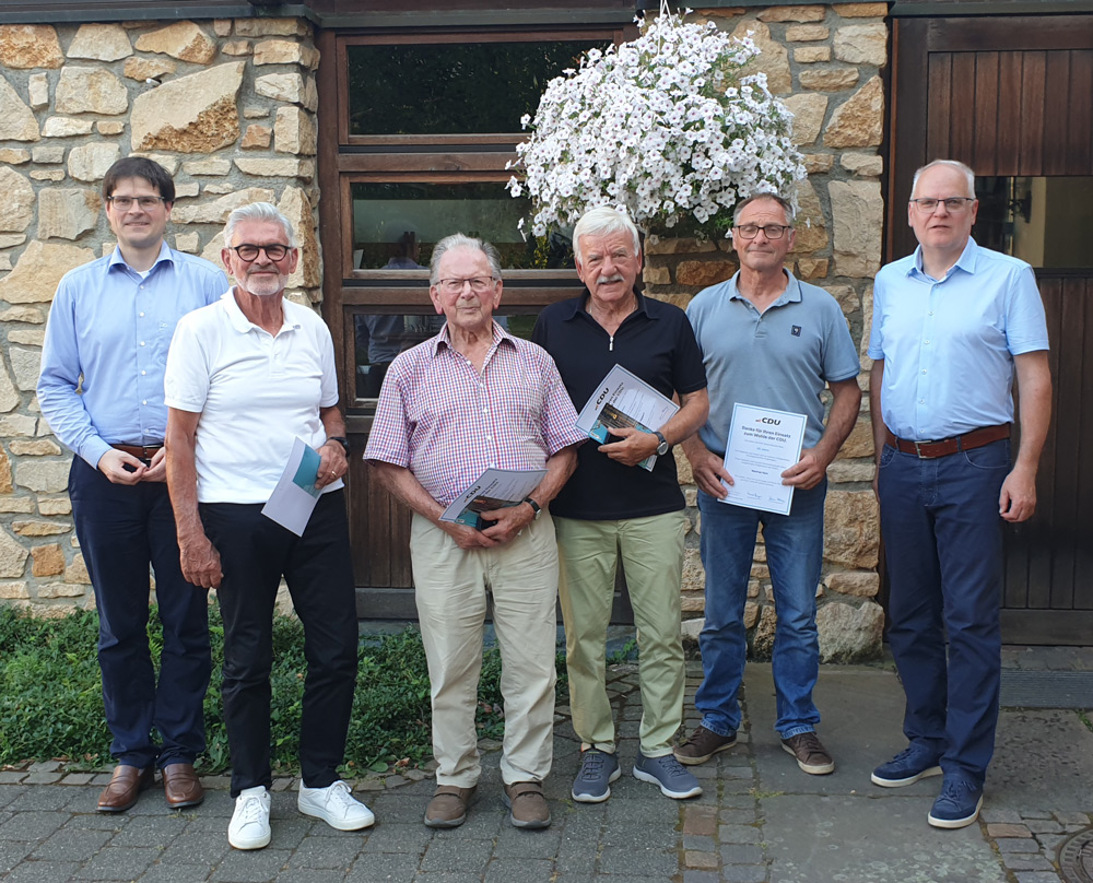 Johannes Rothenberger MdB sprach bei der Mitgliederversammlung der CDU Durbach-Ebersweier. Bild: Daniel Annacker.